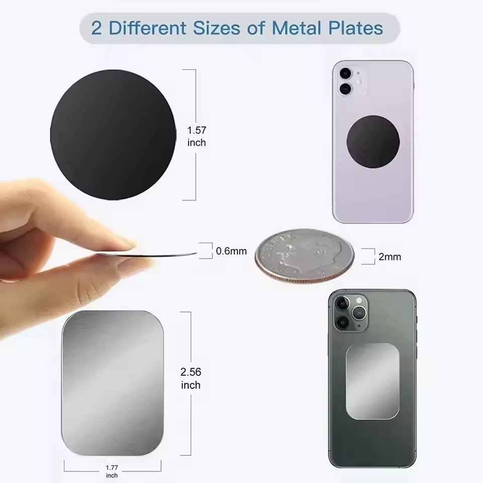 5/10pcs Magnetic Metal Plate D - Trimble Tablet Accessories 评论和价格