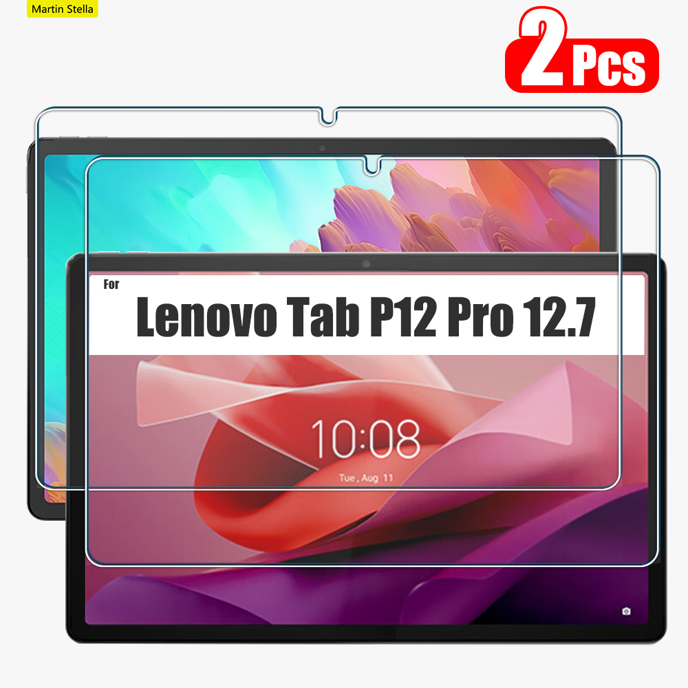 2Pcs Tempered Glass Screen Pro - Lenovo Tablet P12 Accessories 评论和价格
