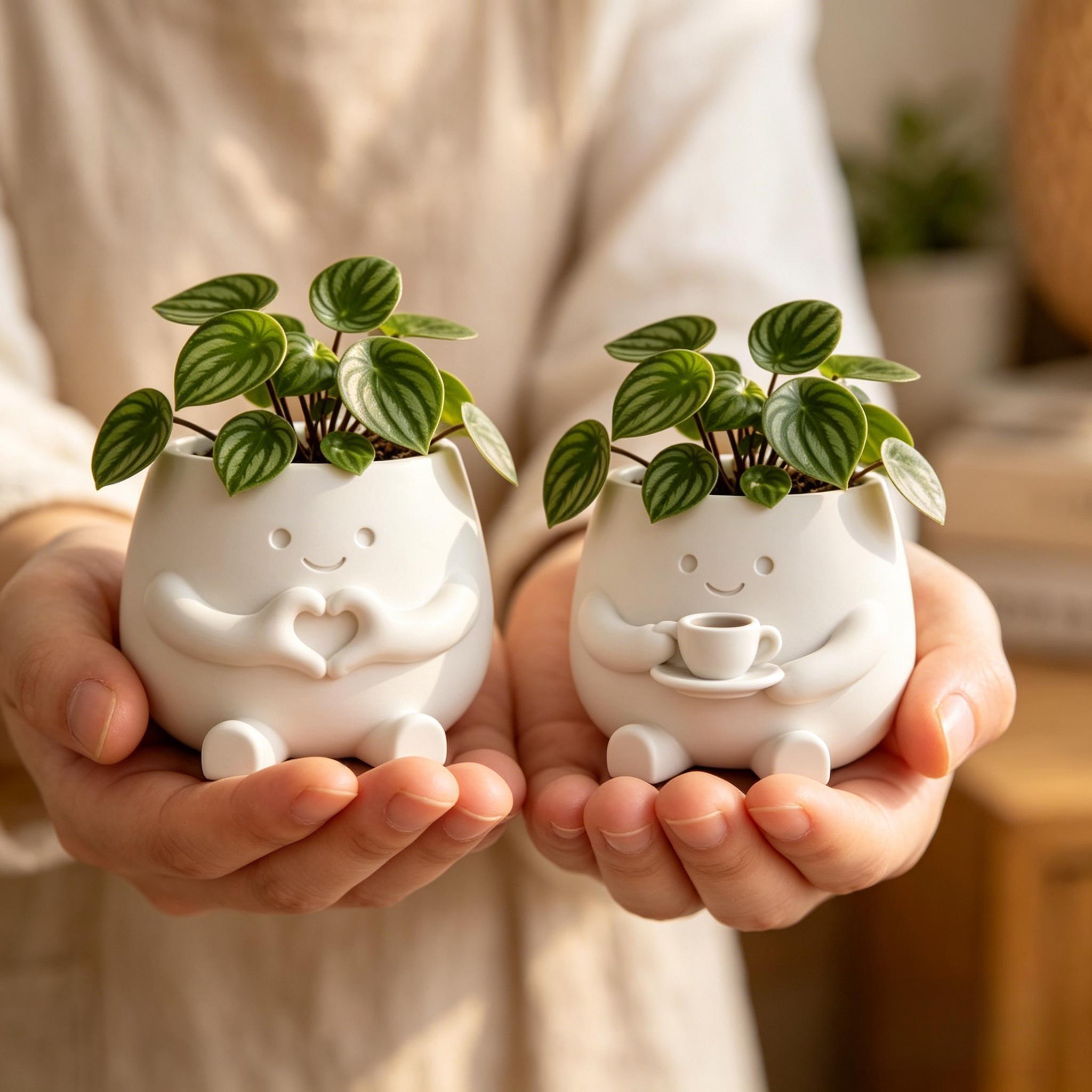 2Pcs Flower Pots, Suitable for - Tablet Reading Accessories 评论和价格