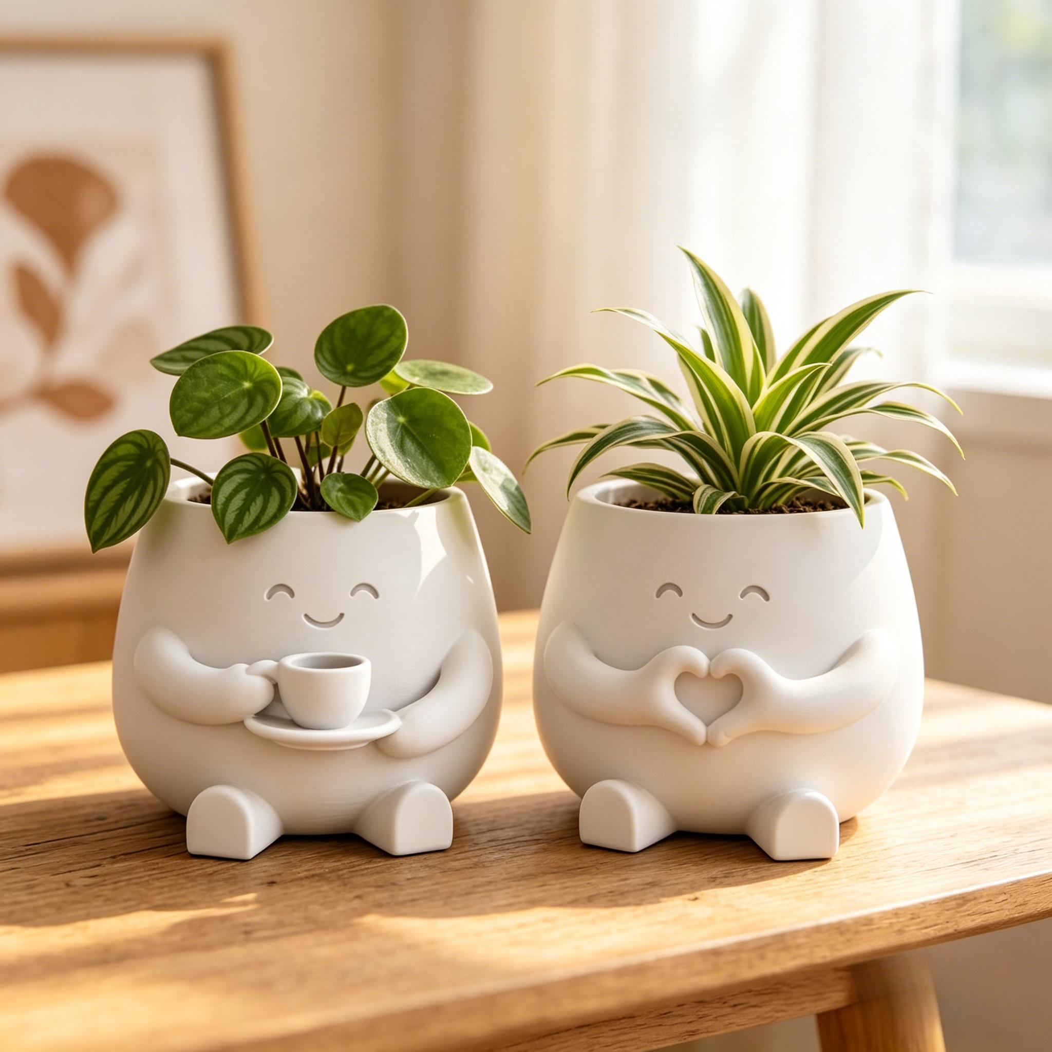 2Pcs Flower Pots, Suitable for - Tablet Reading Accessories 评论和价格