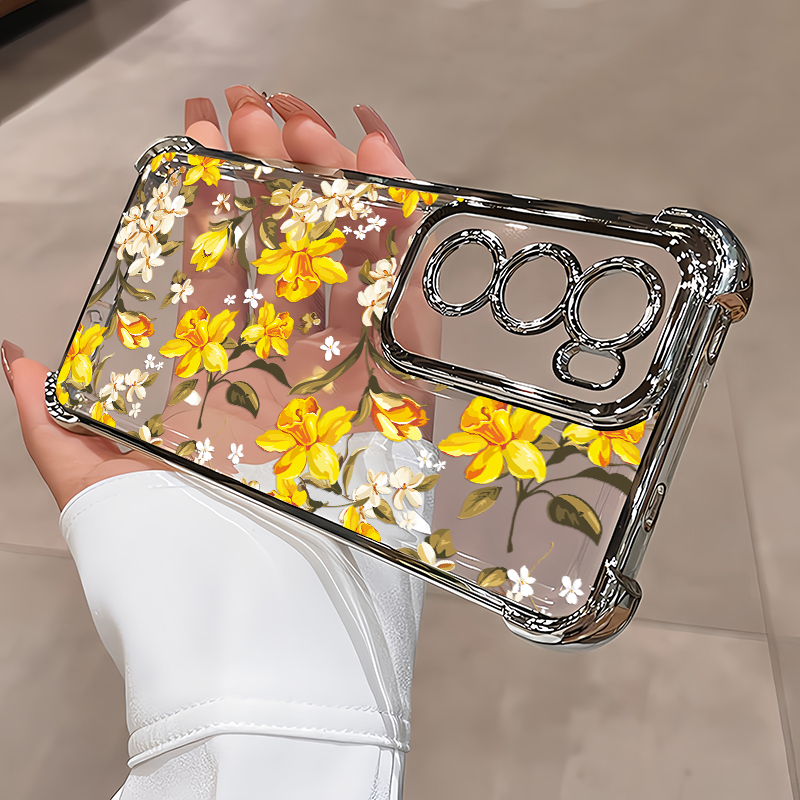 Painting Flowers Phone Case Fo - Oppo A78 评论和价格