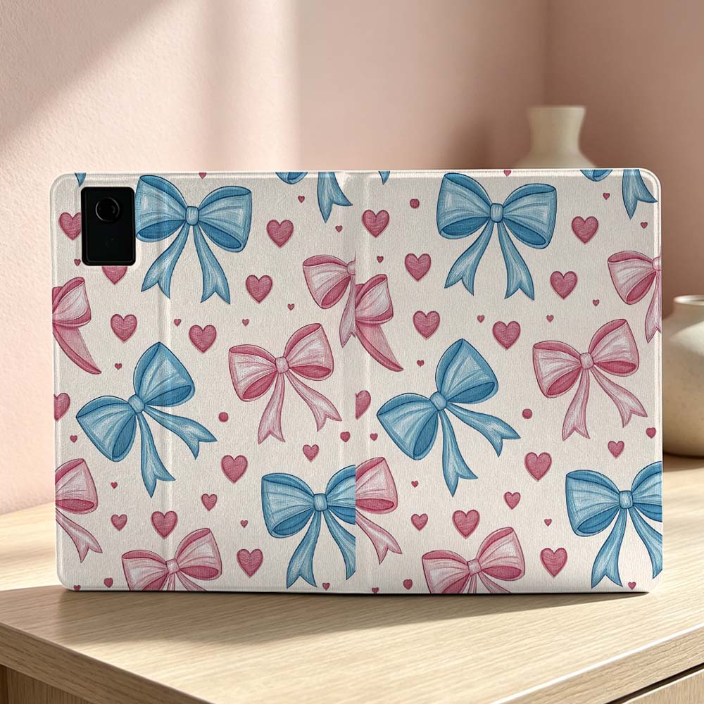 Pink bow pattern For Lenovo Xi - Lenovo Tablet P12 Accessories 评论和价格