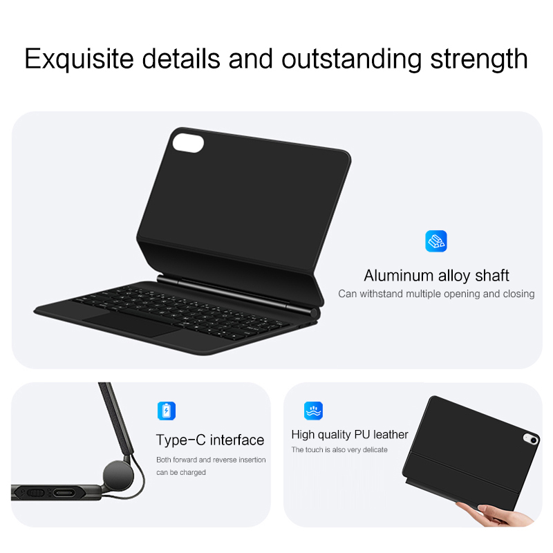 2026 Magic Keyboard for iPad 1 - Ipad Cover Folio 评论和价格