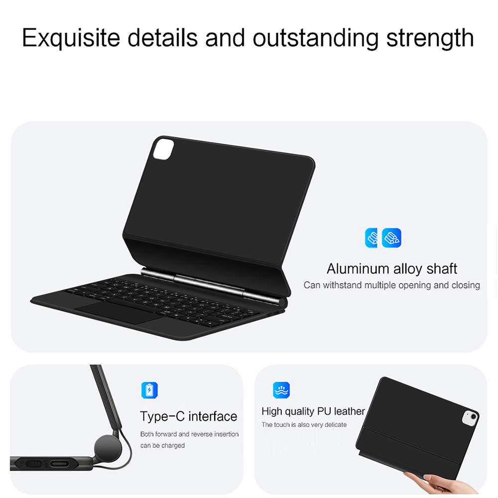 Magic Keyboard Case for iPad A - Ipad Cover Folio 评论和价格