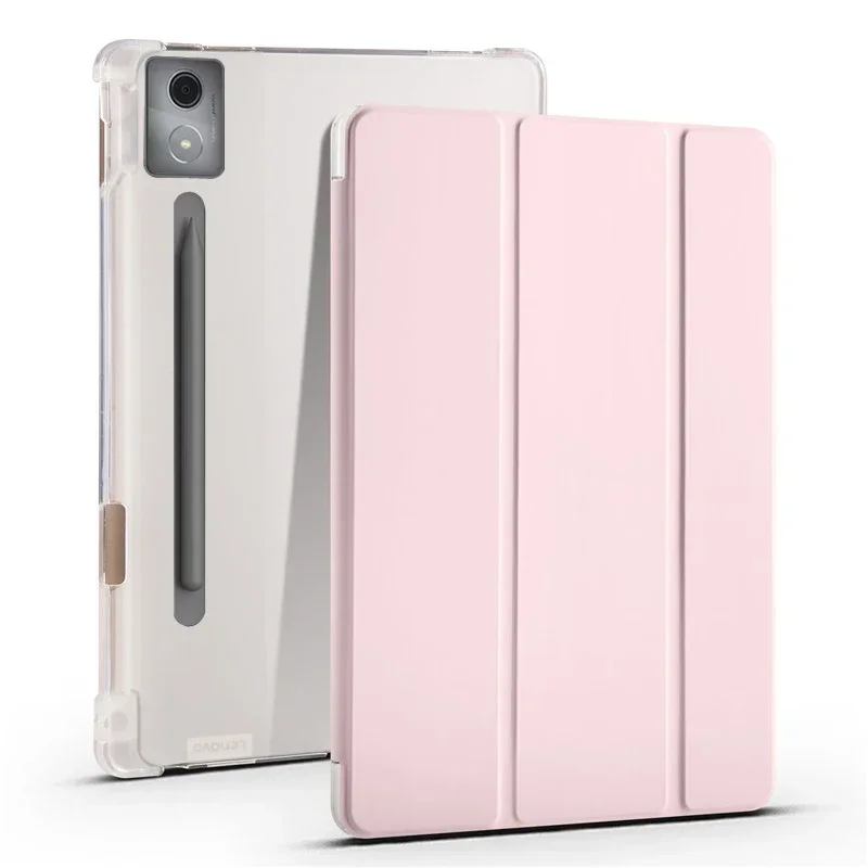 Trifold PU Leather Soft Back S - Lenovo Tablet P12 Accessories 评论和价格