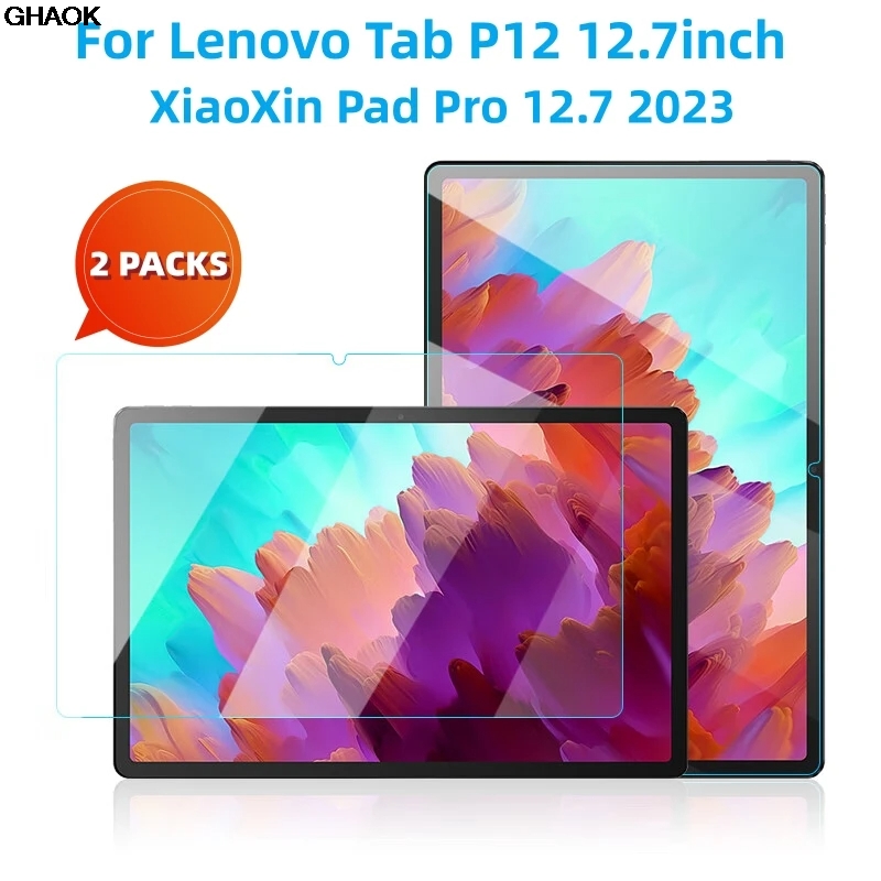2Pcs Tempered HD Screen Protec - Lenovo Tablet P12 Accessories 评论和价格