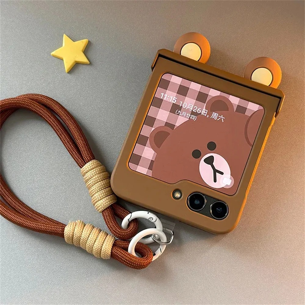 Ins Korean Cute Cartoon Bear E - Motorola Tablet Accessories 评论和价格