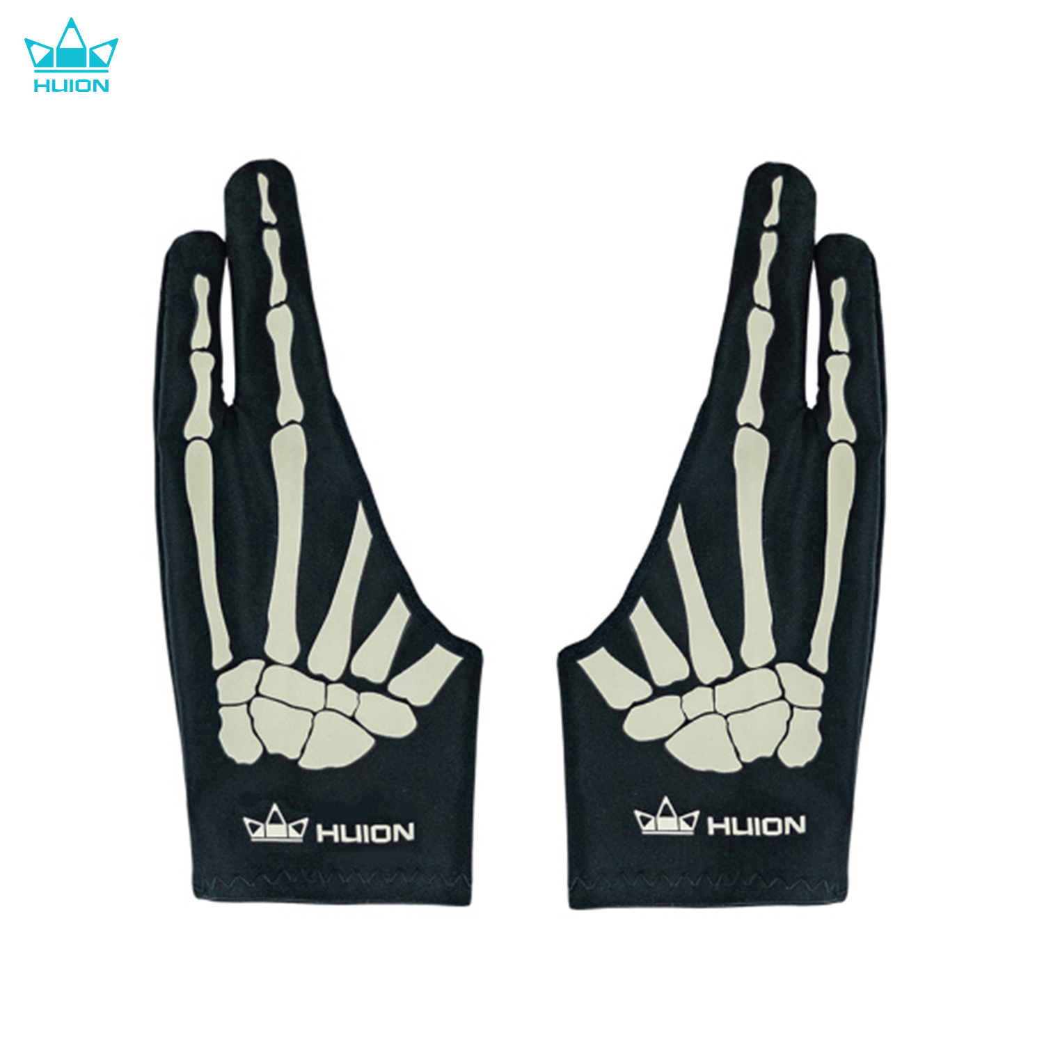 Huion Skeleton Glove Two- Fing - Drawing Glove Artist 评论和价格