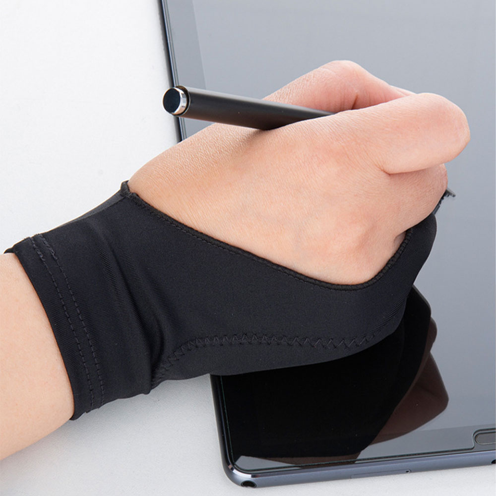 New Anti-touch Two-Finger Anti - Drawing Glove Artist 评论和价格