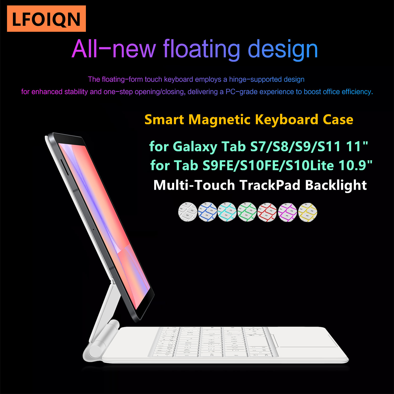 LFOIQN Magic Keyboard for Sams - Samsung Tablet With Accessories 评论和价格