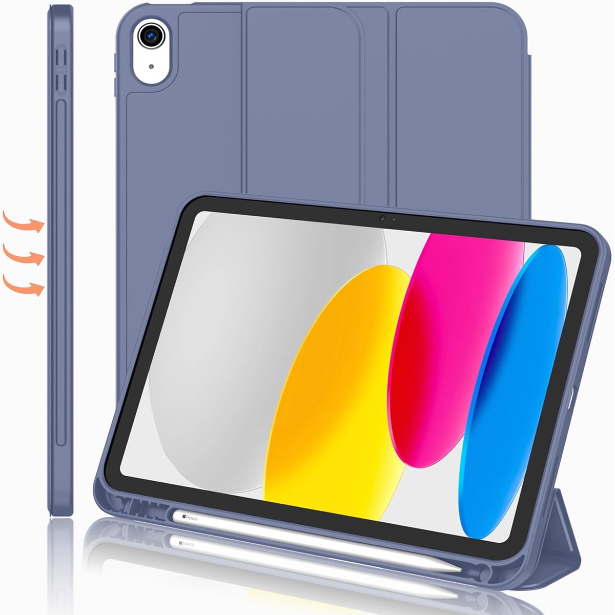 With Pencil Holder Funda for I - Ipad Cover Folio 评论和价格