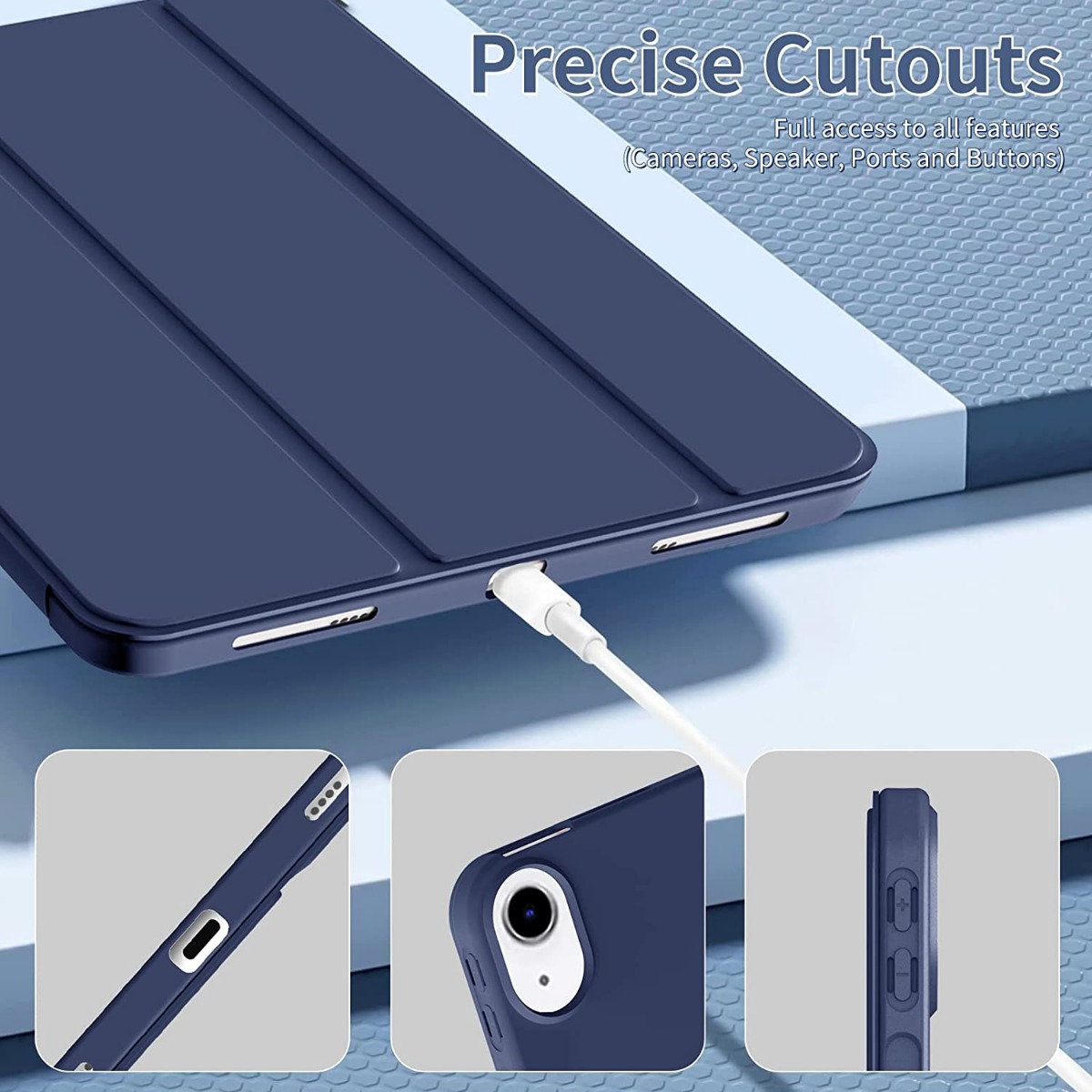 With Pencil Holder Funda for I - Ipad Cover Folio 评论和价格