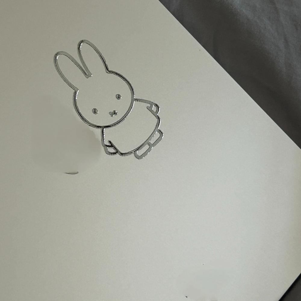 Miffy Rabbit  metal stickers h - Fire Tablet Accessories 评论和价格