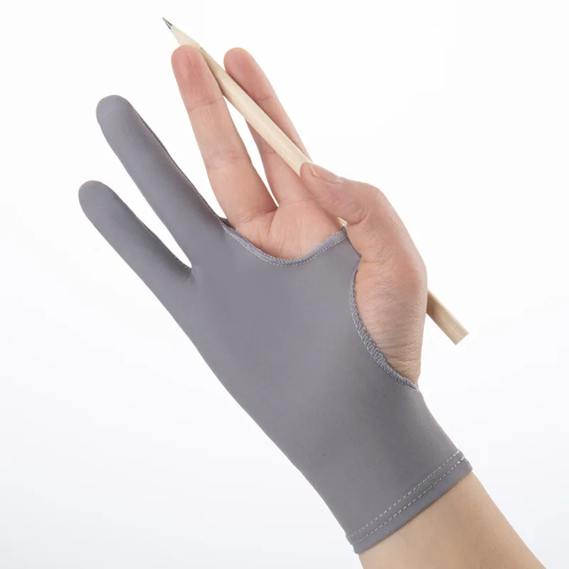 Two Finger Anti-fouling Glove  - Drawing Glove Artist 评论和价格