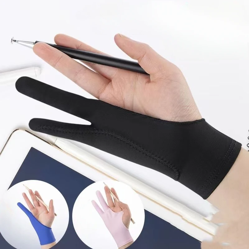 Two Finger Anti-fouling Glove  - Drawing Glove Artist 评论和价格