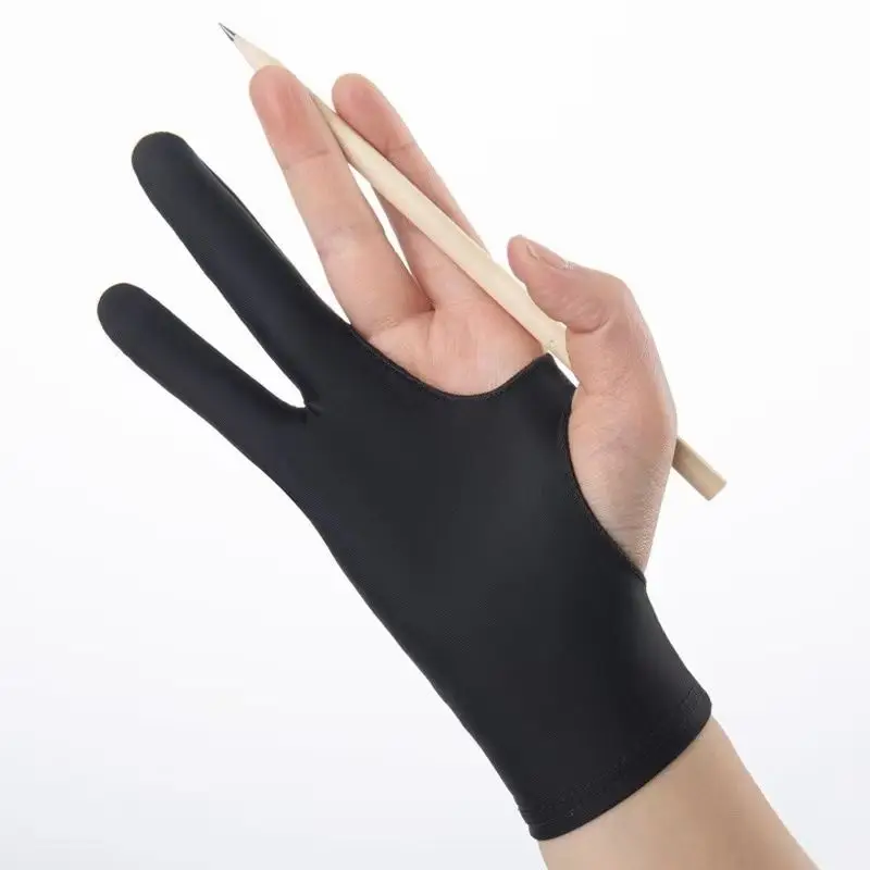 Two Finger Anti-fouling Glove  - Drawing Glove Artist 评论和价格