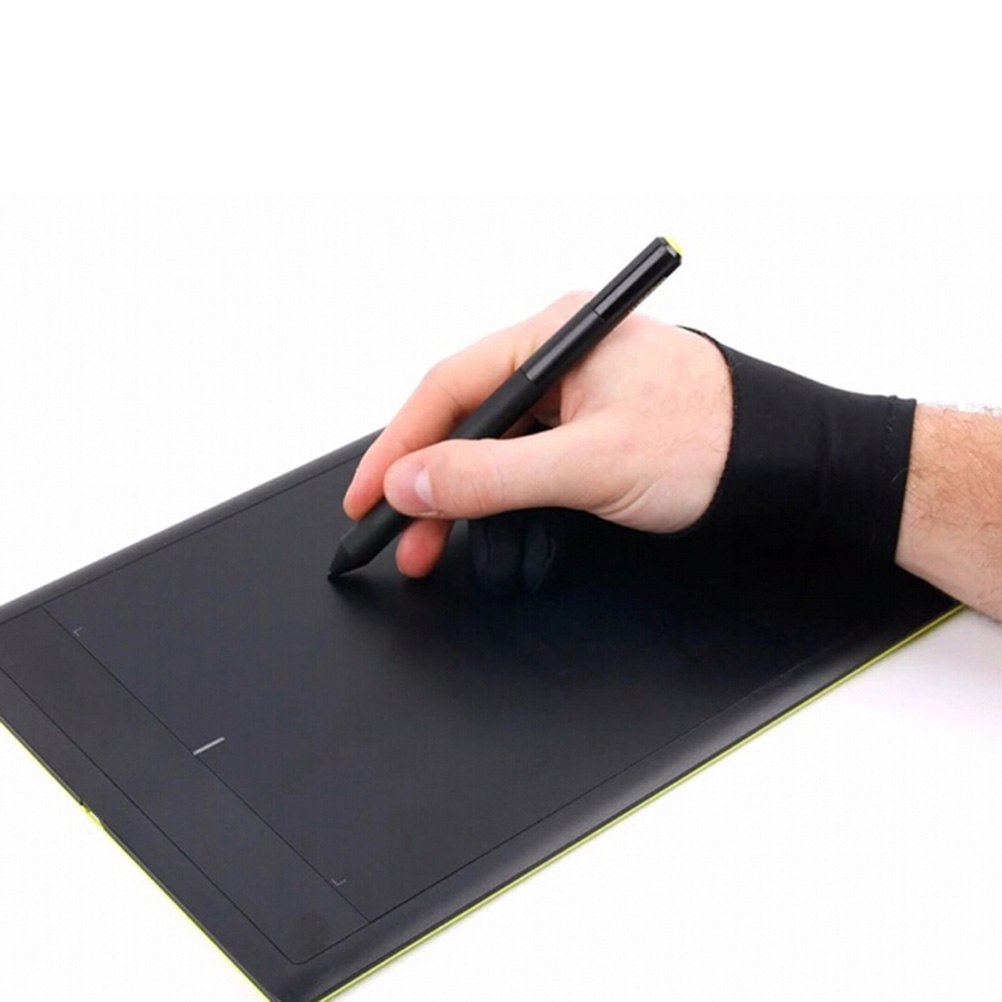 Black 2 finger artist glove an - Drawing Glove Artist 评论和价格